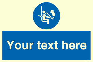MP10838: Custom Mandatory: Open safety bar of chairlift