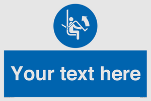 MP10838: Custom Mandatory: Open safety bar of chairlift