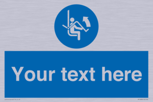 MP10838: Custom Mandatory: Open safety bar of chairlift