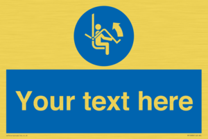 MP10838: Custom Mandatory: Open safety bar of chairlift