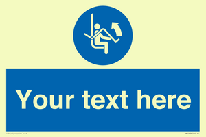 MP10838: Custom Mandatory: Open safety bar of chairlift