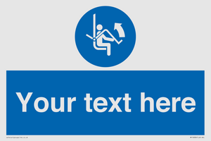MP10838: Custom Mandatory: Open safety bar of chairlift