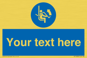 MP10838: Custom Mandatory: Open safety bar of chairlift