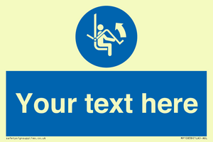 MP10838: Custom Mandatory: Open safety bar of chairlift
