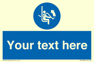 MP10838: Custom Mandatory: Open safety bar of chairlift