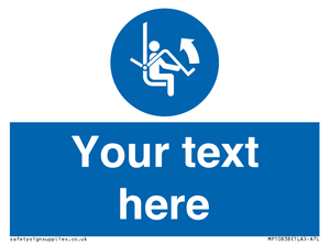 MP10838: Custom Mandatory: Open safety bar of chairlift