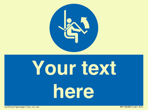MP10838: Custom Mandatory: Open safety bar of chairlift