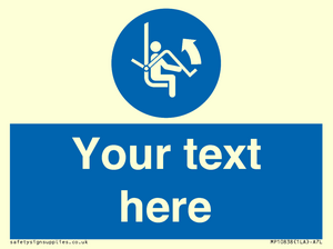 MP10838: Custom Mandatory: Open safety bar of chairlift