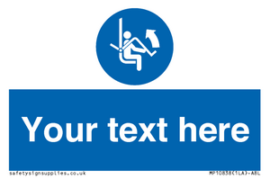 MP10838: Custom Mandatory: Open safety bar of chairlift