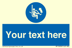 MP10838: Custom Mandatory: Open safety bar of chairlift