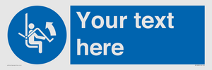 MP10838: Custom Mandatory: Open safety bar of chairlift