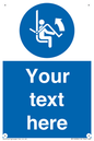 MP10838: Custom Mandatory: Open safety bar of chairlift