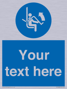 MP10838: Custom Mandatory: Open safety bar of chairlift