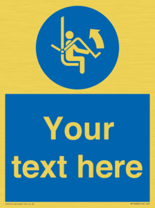 MP10838: Custom Mandatory: Open safety bar of chairlift