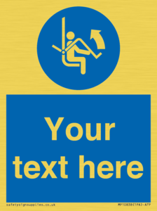 MP10838: Custom Mandatory: Open safety bar of chairlift