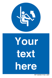 MP10838: Custom Mandatory: Open safety bar of chairlift