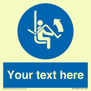 MP10838: Custom Mandatory: Open safety bar of chairlift