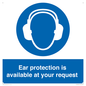 MP10882: Mandatory: Ear protection is available at your request
