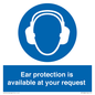 MP10882: Mandatory: Ear protection is available at your request