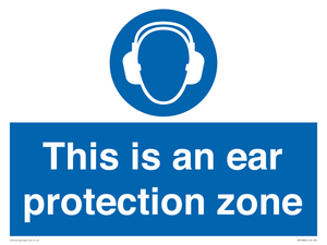 MP10884: This is an ear protection zone