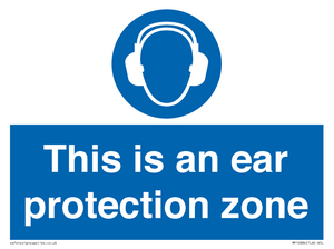 MP10884: This is an ear protection zone