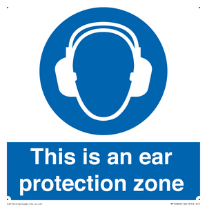 MP10884: This is an ear protection zone