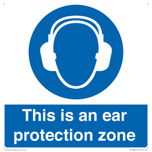 MP10884: This is an ear protection zone