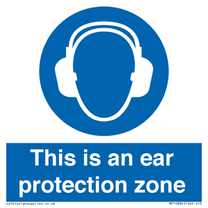 MP10884: This is an ear protection zone