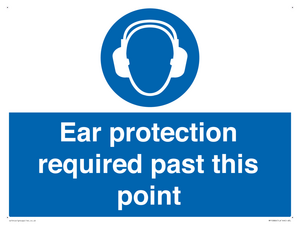 MP10886: Mandatory: Ear protection required past this point