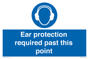 MP10886: Mandatory: Ear protection required past this point