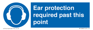 MP10886: Mandatory: Ear protection required past this point