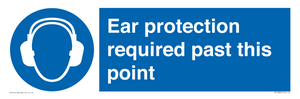 MP10886: Mandatory: Ear protection required past this point