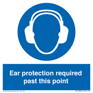 MP10886: Mandatory: Ear protection required past this point
