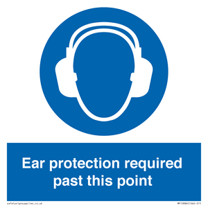 MP10886: Mandatory: Ear protection required past this point