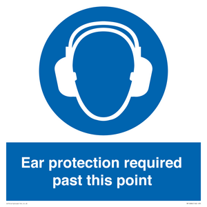 MP10886: Mandatory: Ear protection required past this point