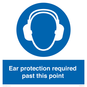 MP10886: Mandatory: Ear protection required past this point