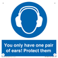 MP10887: Mandatory: You only have one pair of ears! Protect them