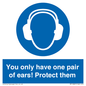 MP10887: Mandatory: You only have one pair of ears! Protect them