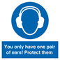 MP10887: Mandatory: You only have one pair of ears! Protect them