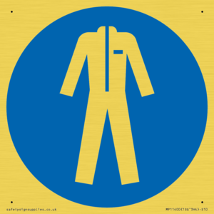 MP11400: Mandatory: Wear protective clothing