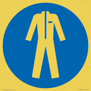 MP11400: Mandatory: Wear protective clothing