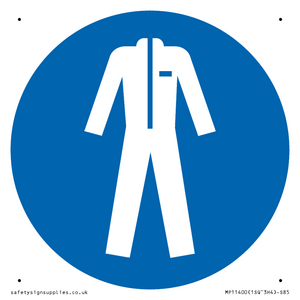 MP11400: Mandatory: Wear protective clothing