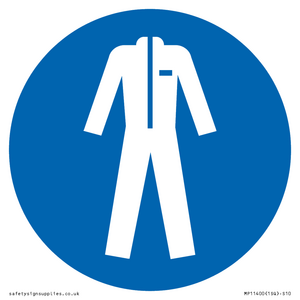 MP11400: Mandatory: Wear protective clothing