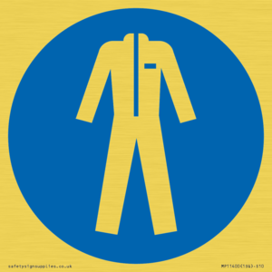 MP11400: Mandatory: Wear protective clothing
