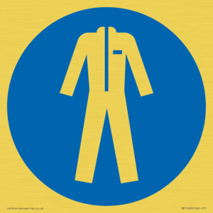 MP11400: Mandatory: Wear protective clothing