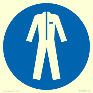 MP11400: Mandatory: Wear protective clothing