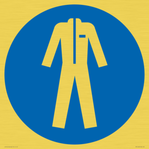 MP11400: Mandatory: Wear protective clothing