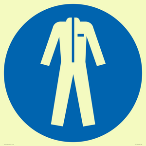 MP11400: Mandatory: Wear protective clothing