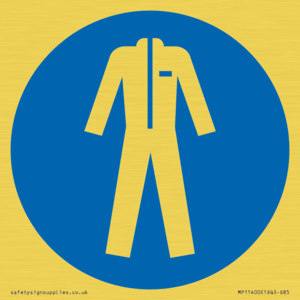 MP11400: Mandatory: Wear protective clothing