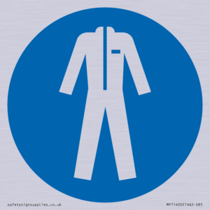 MP11400: Mandatory: Wear protective clothing
